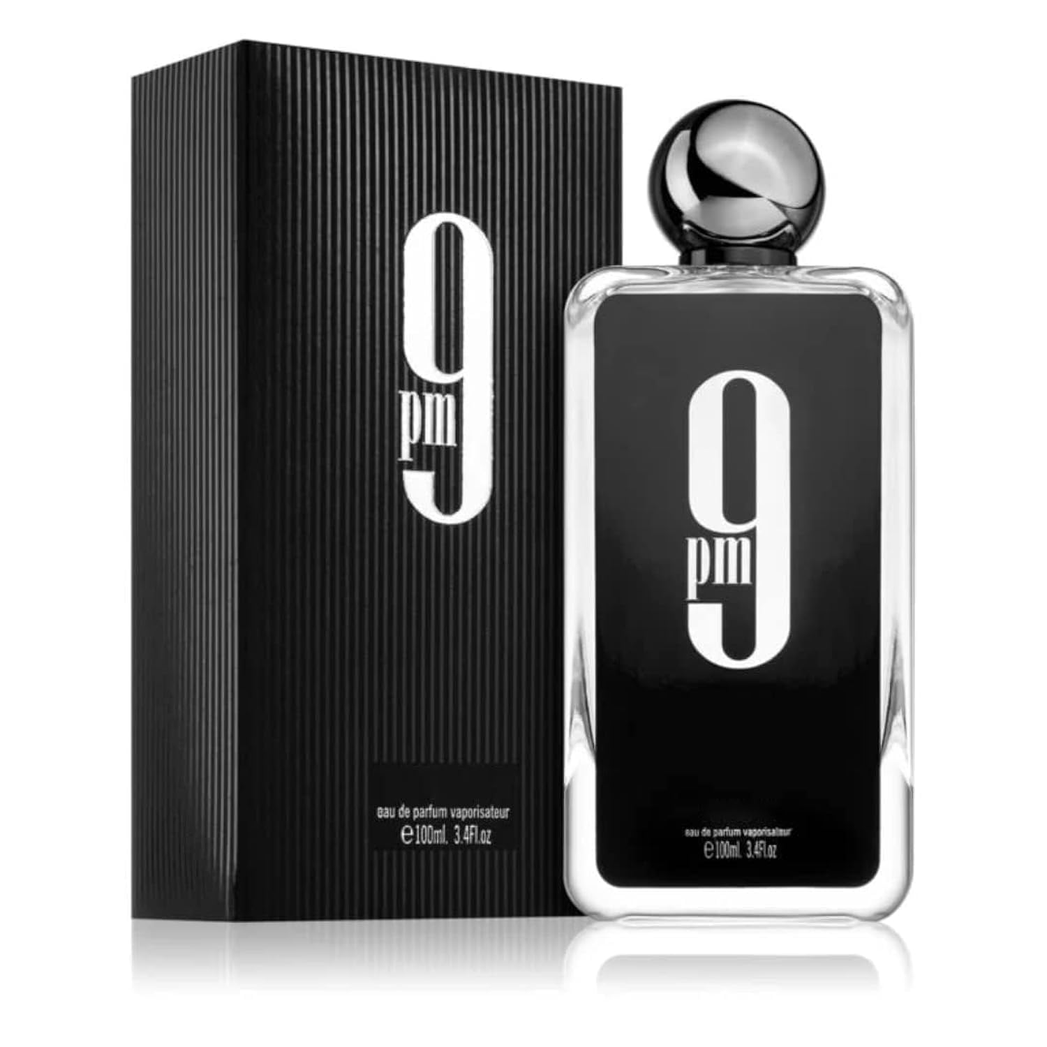 Afnan 9 Pm Pour Homme Eau de Parfum Spray para hombre, 3.4 onzas - Imagen 2